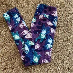 Lularoe Malificent leggings OS